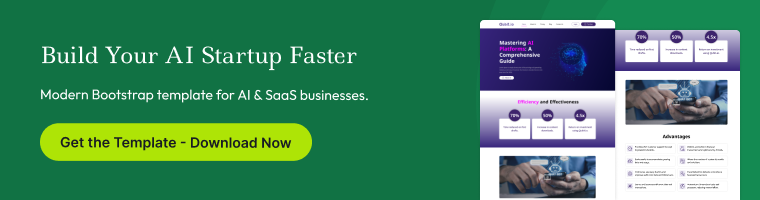 qubit ai platform bootstrap website template mbtemplates premium bootstrap 5 template