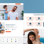 Physical Therapy Website Design - Physic Care Elementor Template