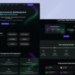 Free Elementor templates for ICO launching landing page