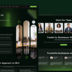 Diggitrank marketing agency website template with responsive design